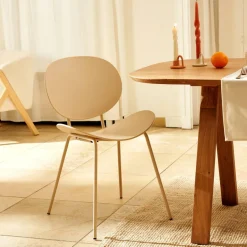 CASA FINN Sedia Da Tavolo Beige| Sedie Da Pranzo