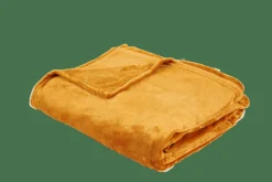 CASA FLANELLA Plaid Giallo Scuro| Plaid
