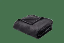 CASA FLANELLA Plaid Grigio Scuro| Plaid