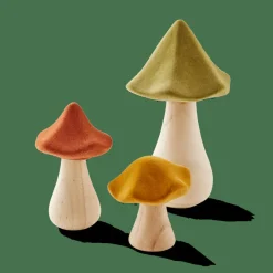 CASA FLOCK Fungo Giallo| Figurine Decorative|Autunno