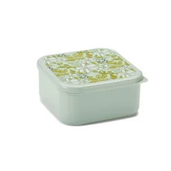 CASA FRESHMOOD Contenitori X Snack Set Da 3 Seafoam + Stampa Loulou Colore: Seafoam| Scatole Conserva Vivande