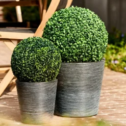 CASA GREEN Palla Di Bosso Artificiale Verde| Piante Artificiali