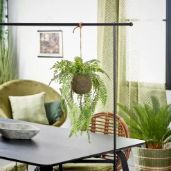 CASA GREENERY Vaso Sospeso Con Felce Verde| Piante Artificiali