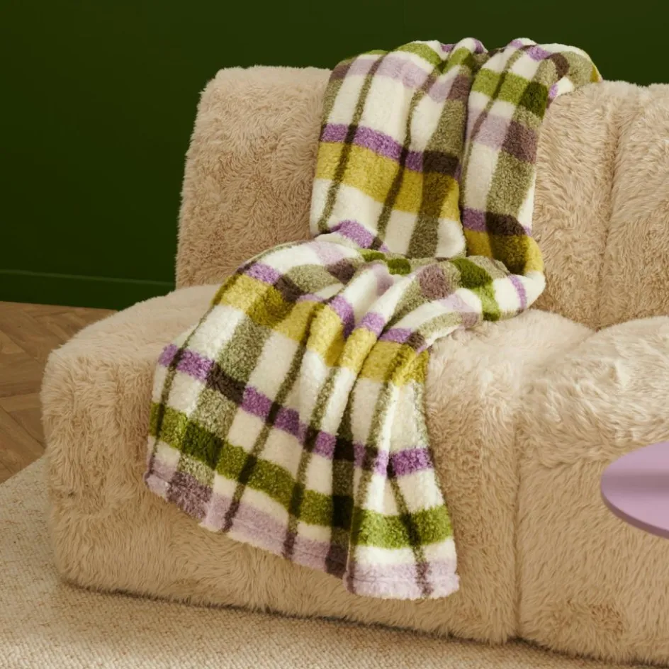 CASA GUST Plaid Multicolore| Autunno