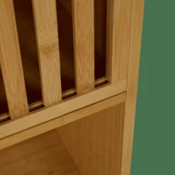 CASA HELGE Armadio C/comparti Naturale| Cassettiere