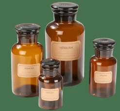 CASA HERBORA Contenitore Per Vivande 50 CL Marrone| Barattoli