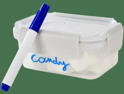 CASA HOMEY CLIP Pennarello A Gesso Contenitore Blu| Strumenti Da Cucina