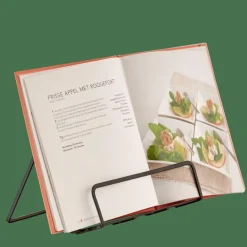 CASA INDUSTRIA Leggio Per Ricettario Nero| Accessori Da Cucina