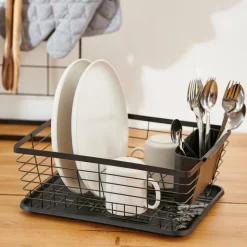 CASA INDUSTRIA Scolapiatti Nero| Accessori Da Cucina