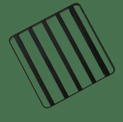 CASA INDUSTRIA Sottopentola Nero| Accessori Da Cucina