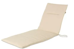CASA ISLAND ECO Cuscino Per Sdraio Beige| Cuscini Da Giardino