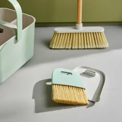 CASA JASMIN Aspirabriciole Grigio, Verde, Naturale| Pulire