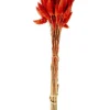 CASA LAGURUS Piumino Rosso| Fiori Artificiali
