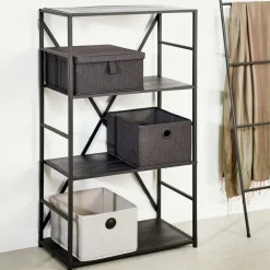 CASA LINOLUX Scatola Portatutto Con Zip Beige| Scatole