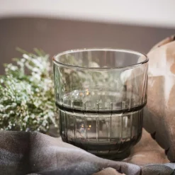 CASA LINQ Vetro 26,6 CL Grigio| Bicchieri Da Acqua