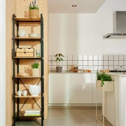 CASA MARCEL Scaffale Da Parete Nero| Scaffali