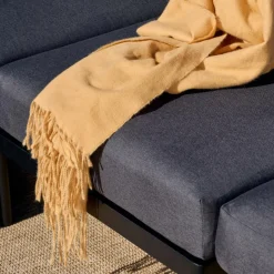 CASA MARTA Plaid Marrone Chiaro| Plaid