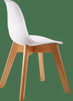 CASA MATHIAS Sedia Per Bambini Bianco, Naturale| Kids|Mobili Per Bambini