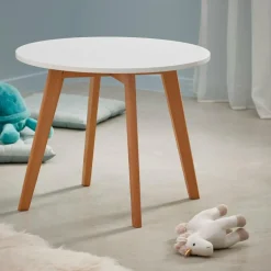 CASA MATHIAS Tavolo Per Bambini Bianco, Naturale| Kids|Mobili Per Bambini