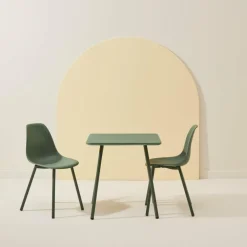 CASA MIKA Tavolo Per Bambini Con 2 Sedie Verde| Kids