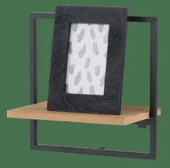 CASA MIX&MATCH Organiser Da Parete Nero, Naturale| Scaffali Da Parete