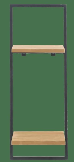 CASA MIX&MATCH Organiser Da Parete Nero, Naturale| Scaffali Da Parete