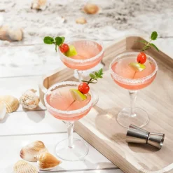 CASA MIXOLOGY Bicchiere Da Cocktail 22,5 CL Trasparente| Bicchieri Da Cocktail