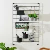 CASA MODULAR Organiser Da Parete Nero| Decorazioni Da Parete|Scaffali Da Parete