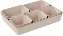 CASA MODULAR SAND Cesto Di Metallo Beige| Cesti Di Metallo