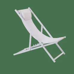 CASA MONTEREY Sedia Pieghevole Bianco| Sedie Da Spiaggia