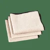CASA MULTI Panno In Microfibra Set Di 3 Beige| Strofinacci