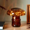 CASA MUSHRO Lampada Decorativa Marrone| Autunno|Lampade Da Tavolo