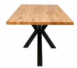 CASA NEW OAK Gamba Del Tavolo Nero| Tavoli