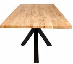 CASA NEW OAK Gambe A Nero| Tavoli