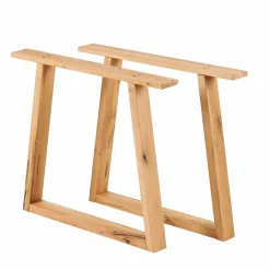 CASA NEW OAK Gambe A Nero| Tavoli