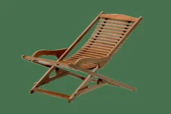 CASA NEW VIP Sedia Relax Senza Poggiapiedi Naturale| Sdraio