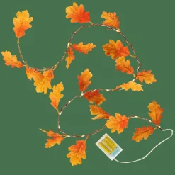 CASA OAK LEAF Filo Luminoso Marrone| Autunno|Fili Luminosi