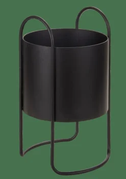 CASA OLGA Vaso Per Piante Nero| Vasi Di Fiori