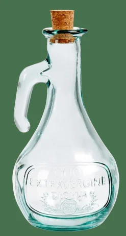 CASA OLIO Caraffa Per Olio 55 CL Trasparente| Bottiglie Per Olio