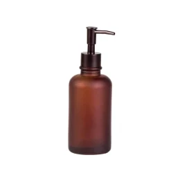 CASA OMBRE Dispenser Per Sapone Marrone, Marrone Scuro| Accessori Da Lavandino