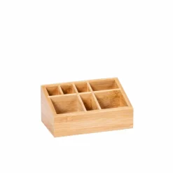 CASA ORGANOO Supporto Per Cotoni Naturale| Accessori Da Lavandino