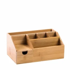 CASA ORGANOO Supporto Per Cotoni Naturale| Accessori Da Lavandino