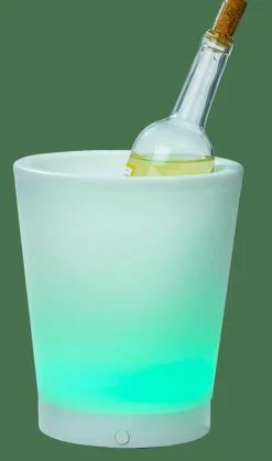 CASA PARTY Secchiello Refrig Con Moodlight Bianco| Secchielli Per Vino