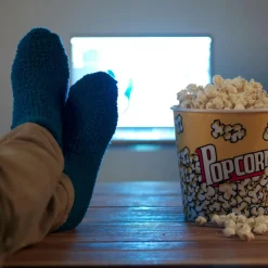 CASA POPCORN Secchio Per Popcorn Con Coperchio Multicolore| Ciotole