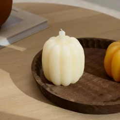 CASA PUMPKIN Candela Avorio| Autunno|Halloween