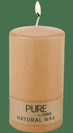 CASA PURE Candela A Cilindro Beige| Candele