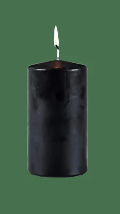 CASA PURE Candela Cilindrica Nero| Candele