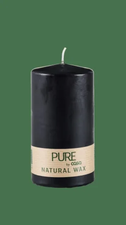 CASA PURE Candela Cilindrica Nero| Candele