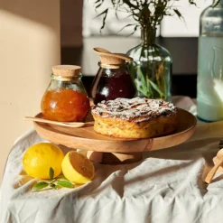 CASA PURE LUXURY Alzatina Per Cupcake Naturale| Piatti Da Portata