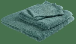 CASA RECYCLE Asciugamano Ospite Aqua| Asciugamani Per Ospiti